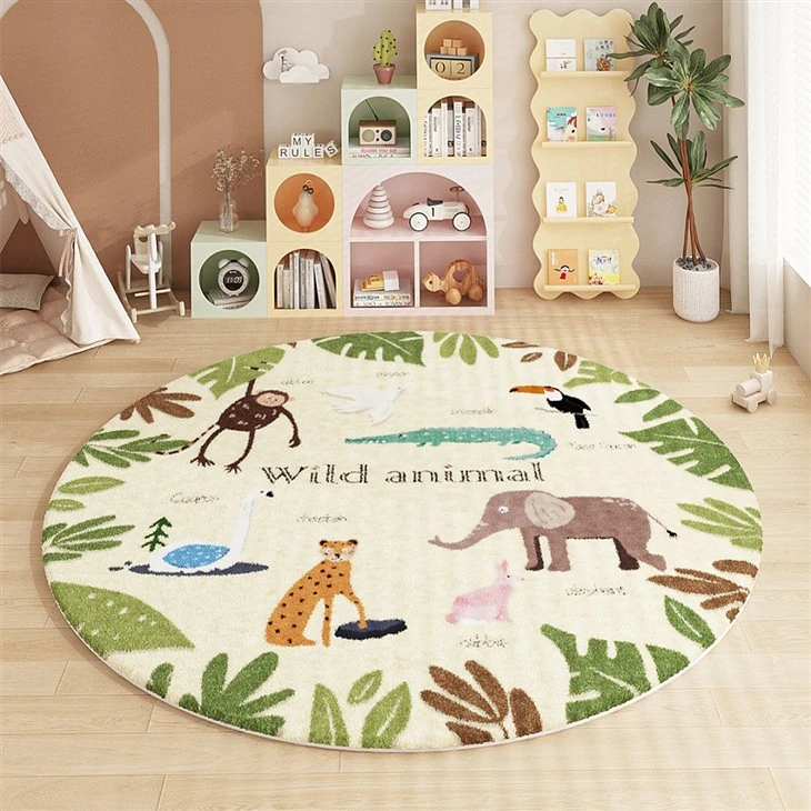 Cartoon Round Area Rug